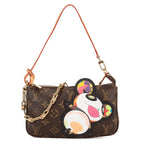 Louis Vuitton Takashi Murakami Panda Pochette Brown