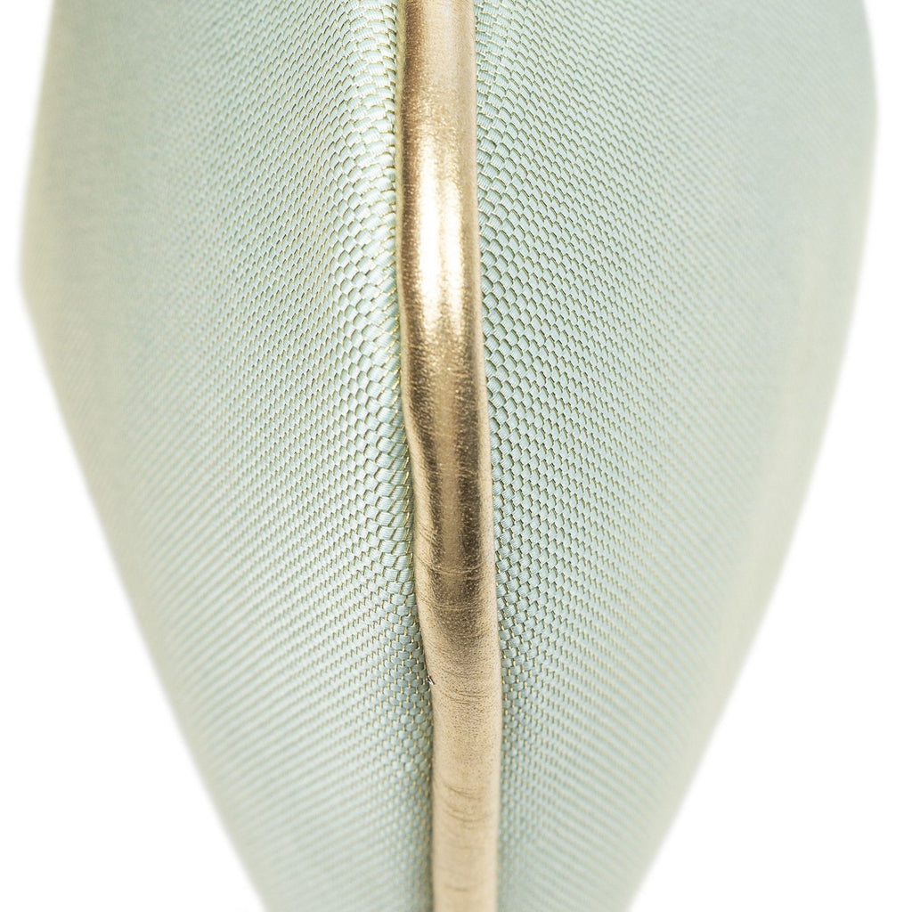 Gucci Small Web Pop Hobo Turquoise Gold Canvas — view 8