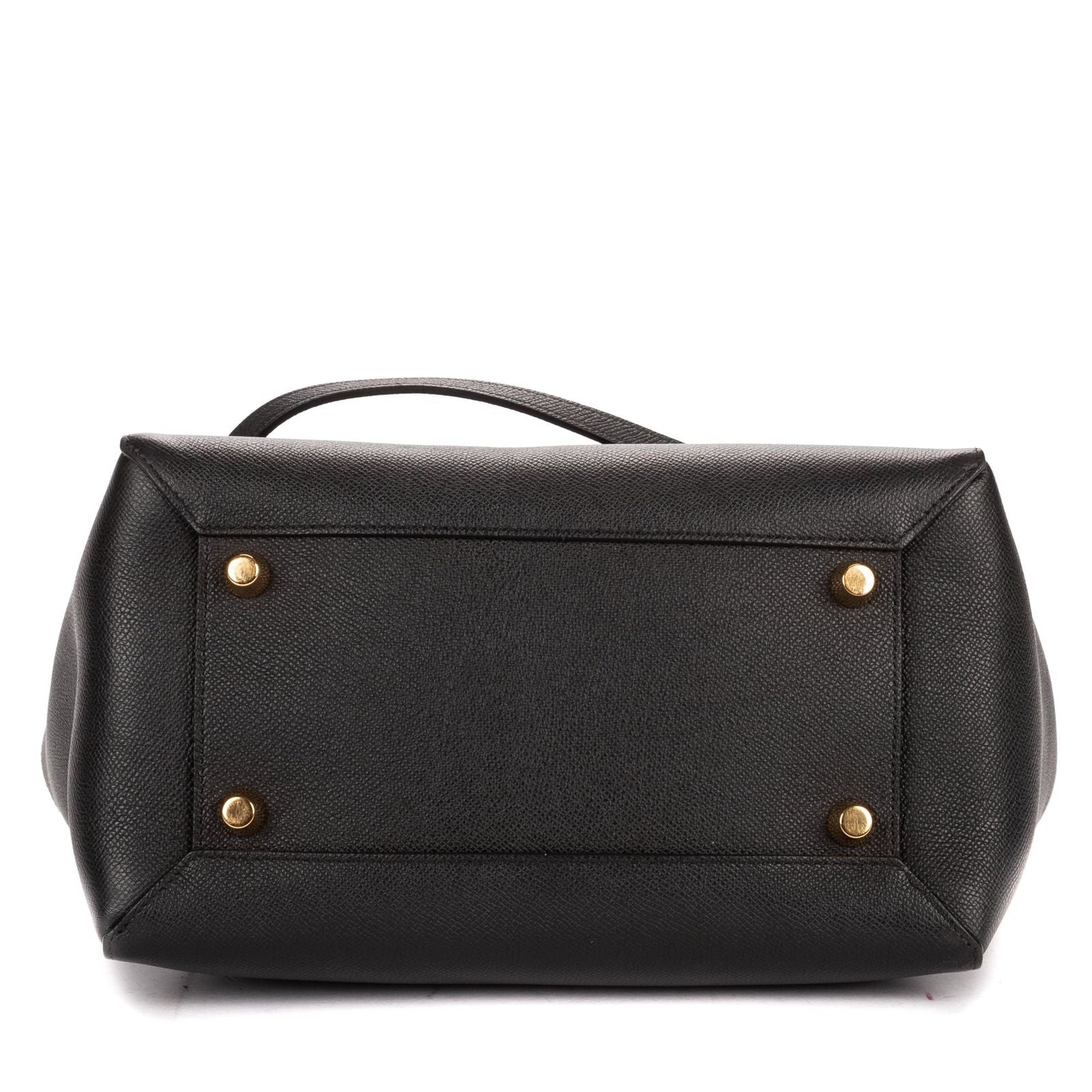 Celine Mini Belt Bag Black Grain Calfskin Leather — view 6