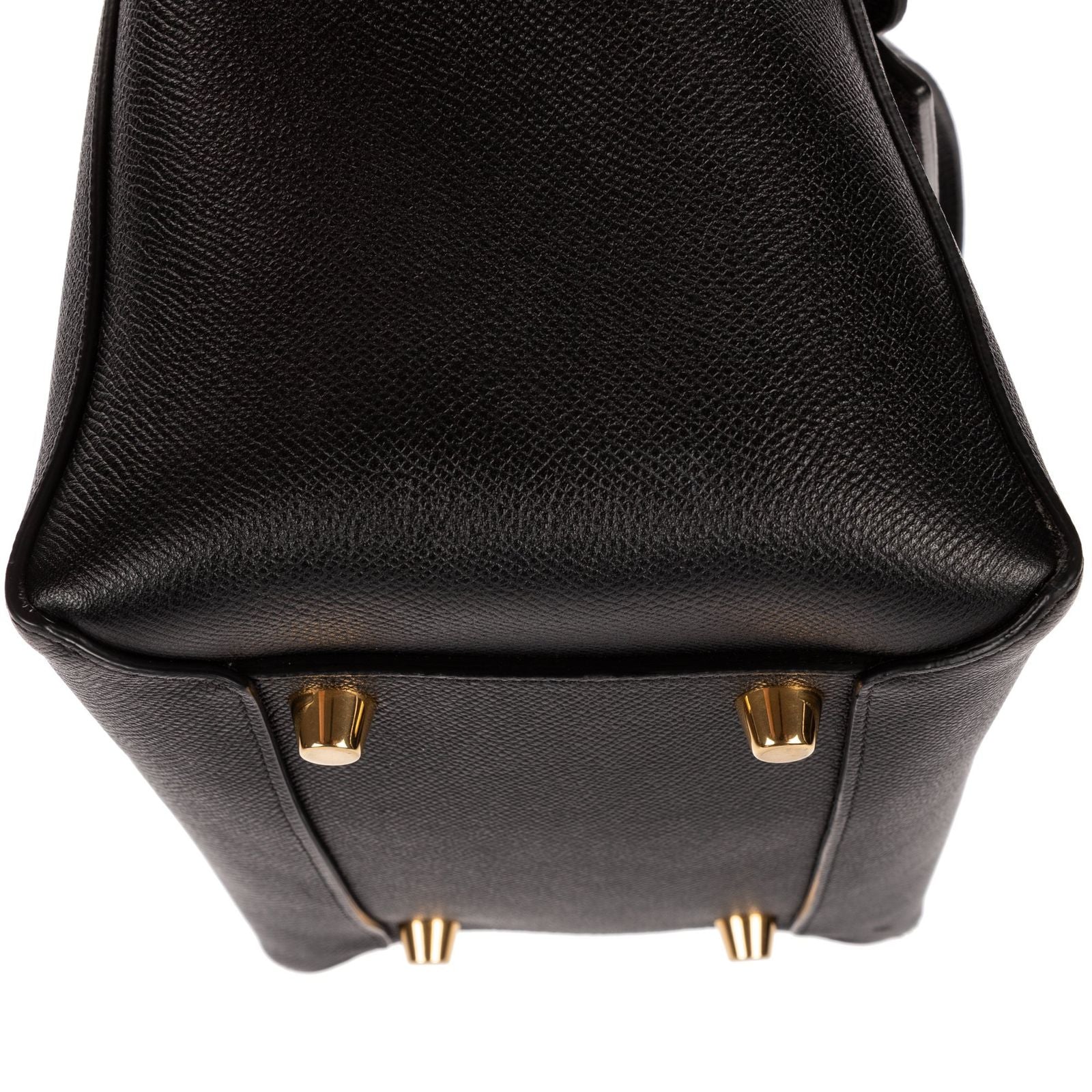 Celine Mini Belt Bag Black Grain Calfskin Leather — view 8