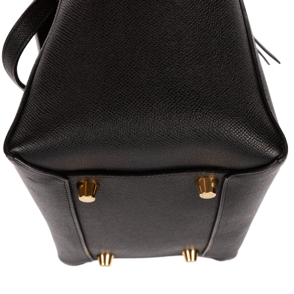 Celine Mini Belt Bag Black Grain Calfskin Leather — view 7