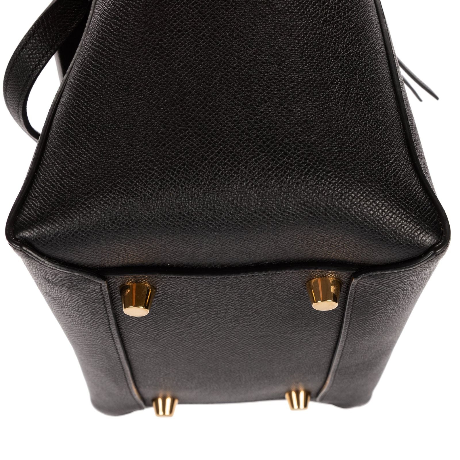 Celine Mini Belt Bag Black Grain Calfskin Leather — view 7