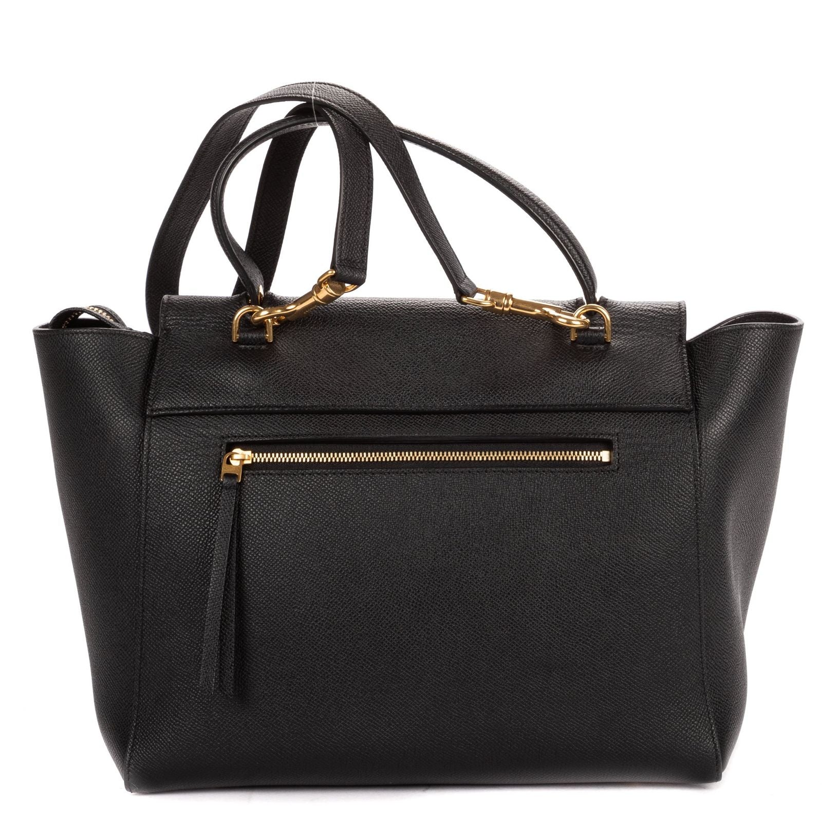 Celine Mini Belt Bag Black Grain Calfskin Leather — view 5