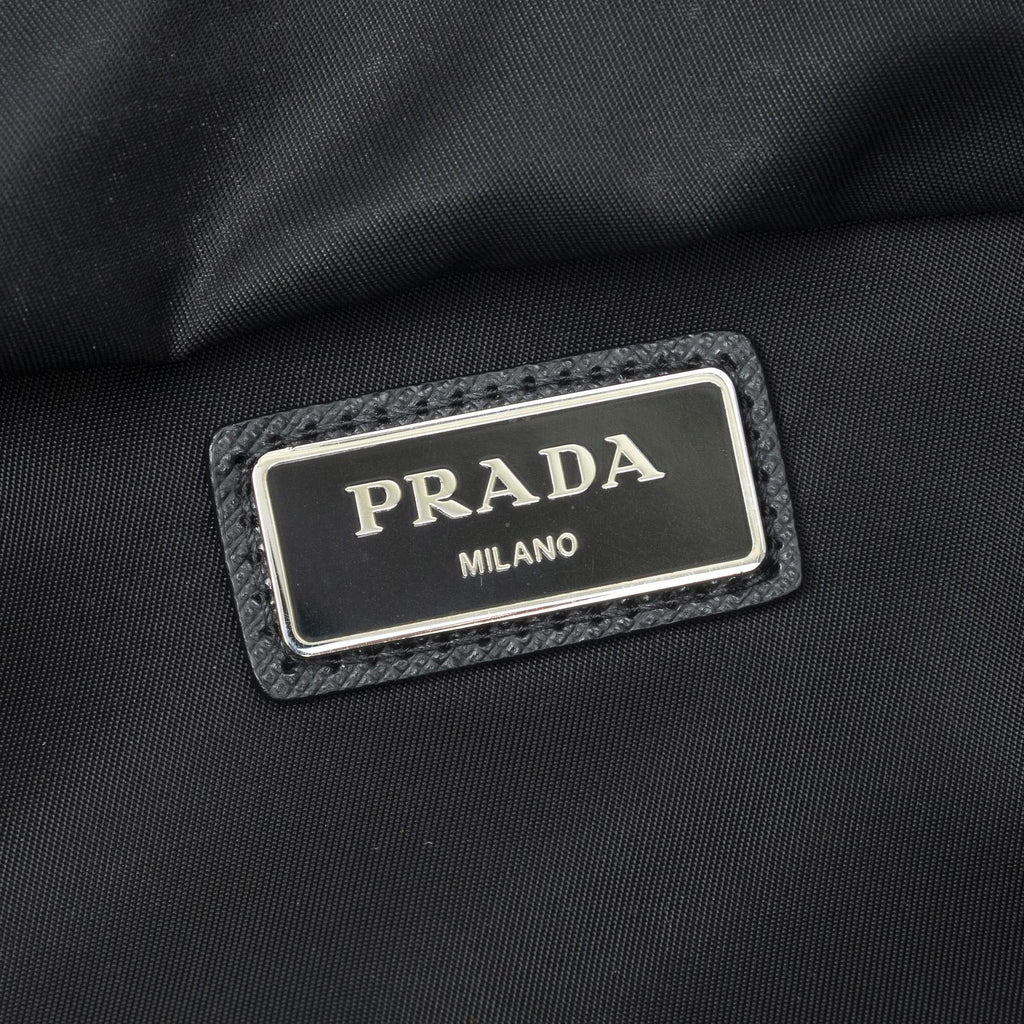 Prada Belt Bag Black Nylon Canvas — view 5