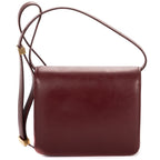 Celine Small Classic Box Burgundy Smooth Calfskin — view 5