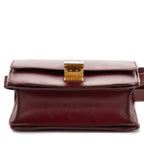 Celine Small Classic Box Burgundy Smooth Calfskin — view 6