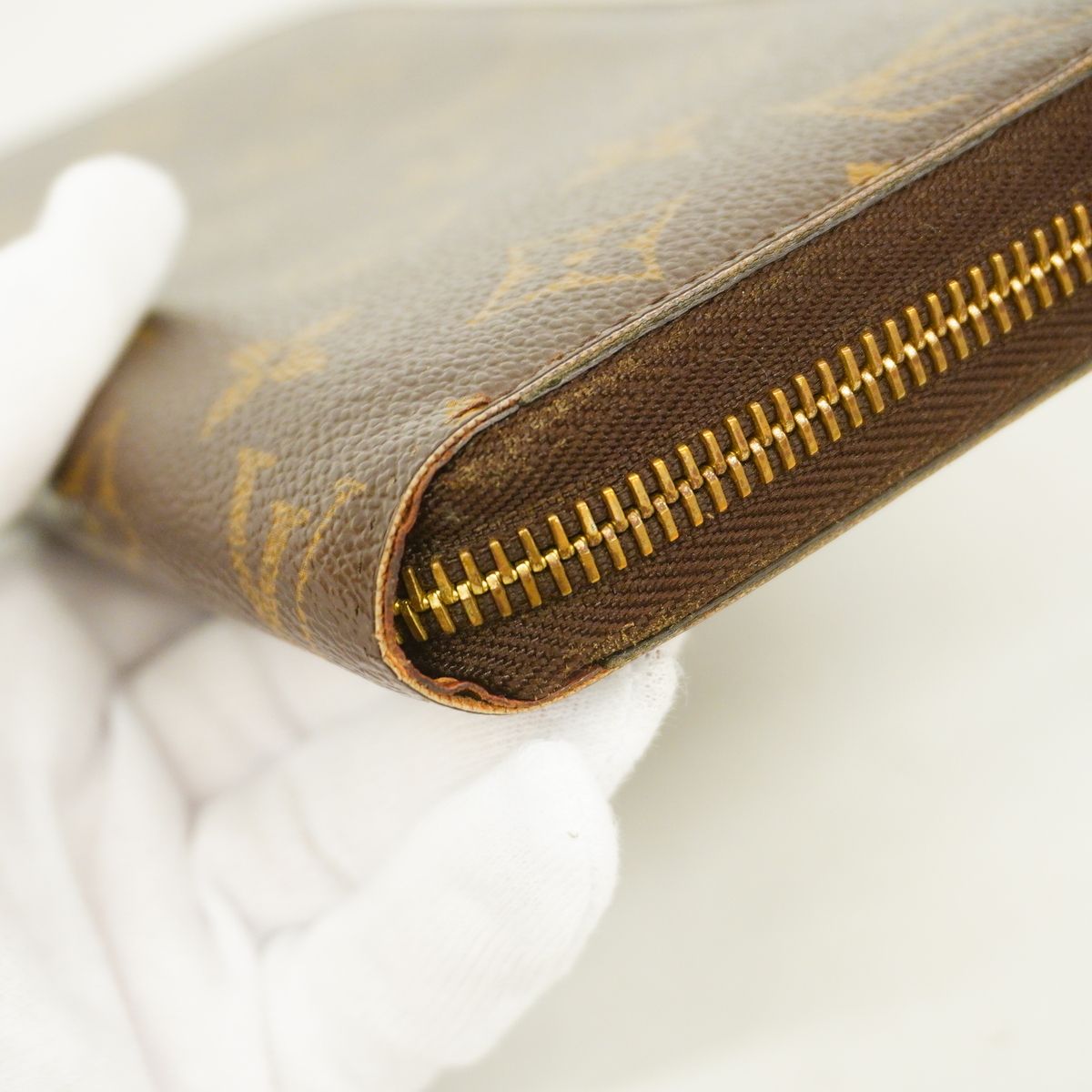 Louis Vuitton Wallet Monogram Zippy Brown — view 5