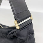 Chanel Shoulder Bag New Travel Nylon Black Gold — view 7