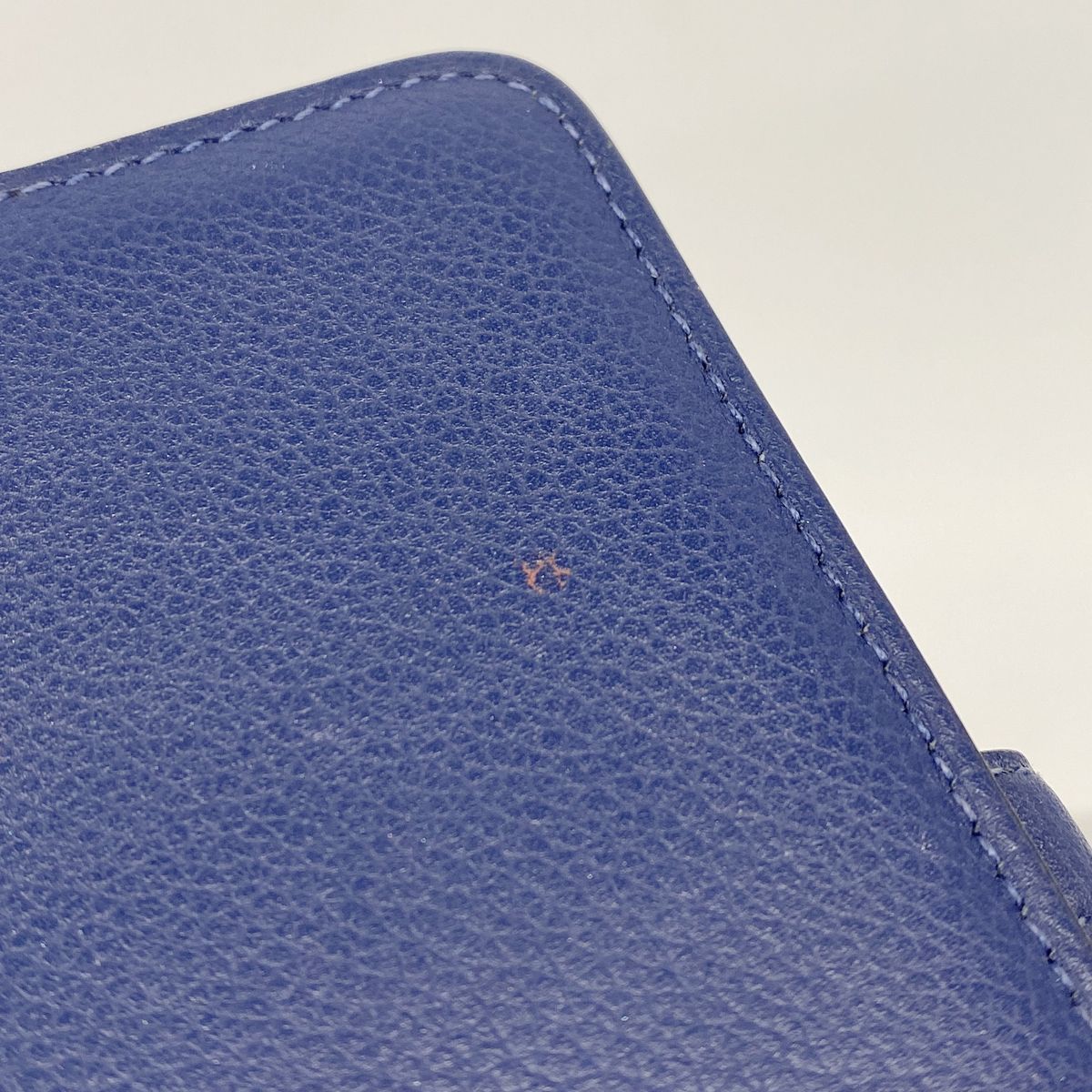 Hermes Coin Purse Dogon Compact Ever Color Blue Brighton Silver — view 6