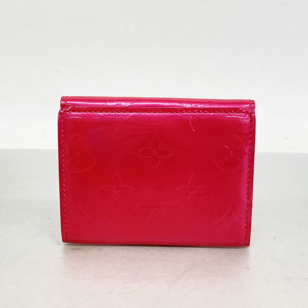 Louis Vuitton Coin Purse Vernis Ludlow Fuchsia Pink — view 8