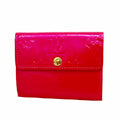 Louis Vuitton Coin Purse Vernis Ludlow Fuchsia Pink