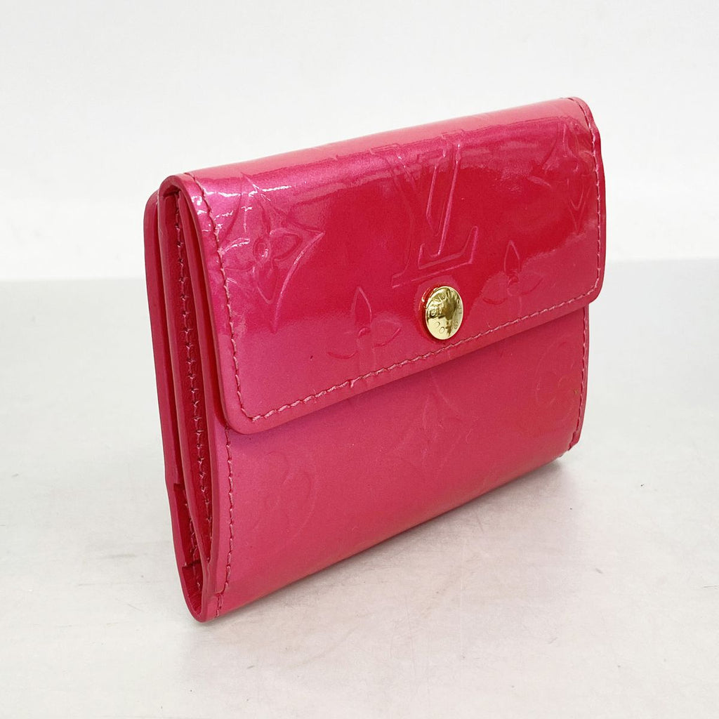Louis Vuitton Coin Purse Vernis Ludlow Fuchsia Pink — view 2