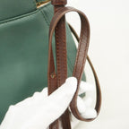 Fendi Handbag Peekaboo Leather Moss Green Silver 2-Way Bag — view 8