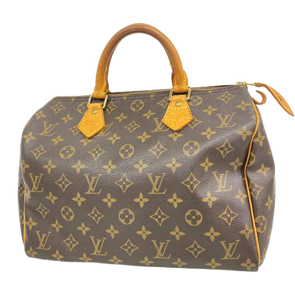 Louis Vuitton Handbag Monogram Speedy 30 Brown