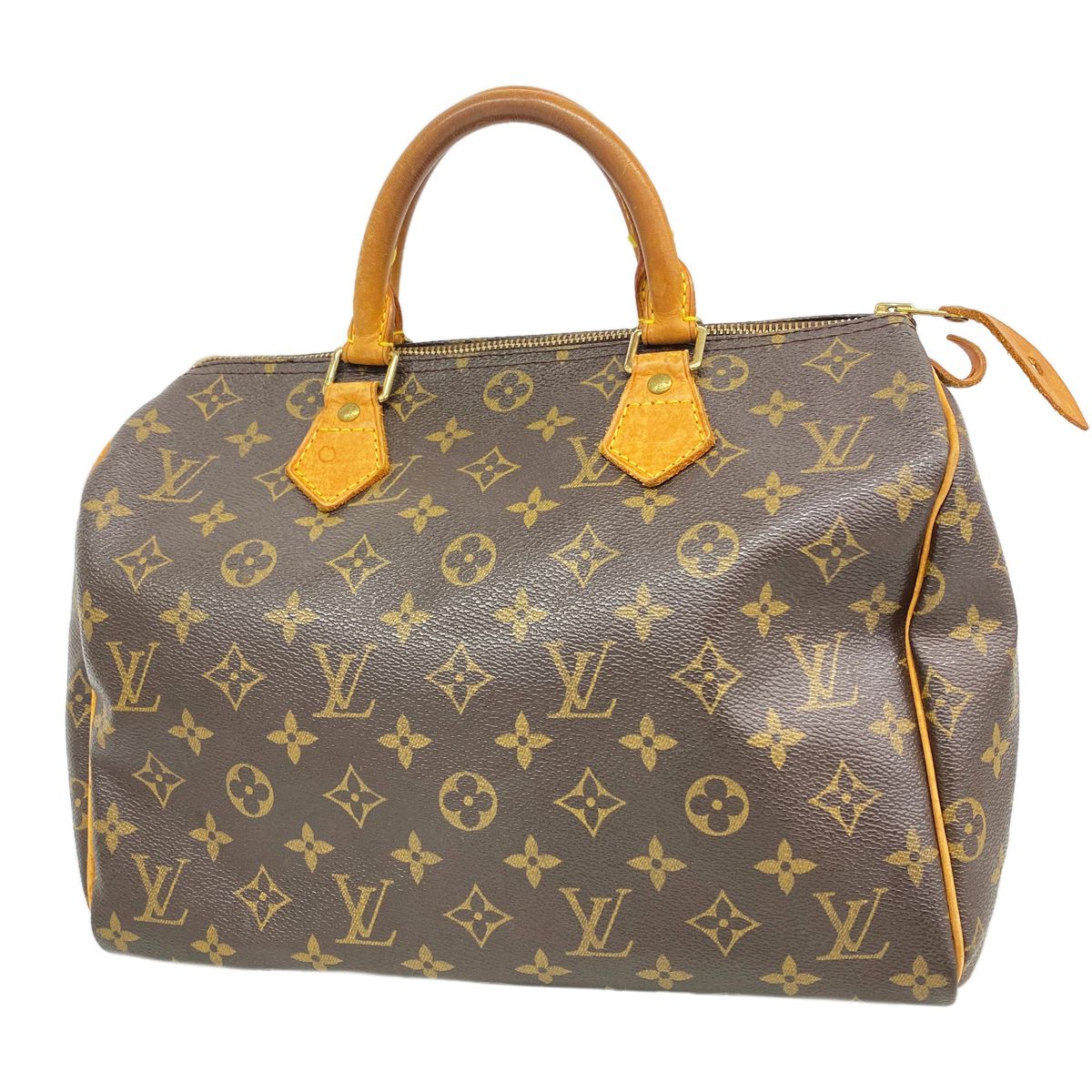 Louis Vuitton Handbag Monogram Speedy 30 Brown
