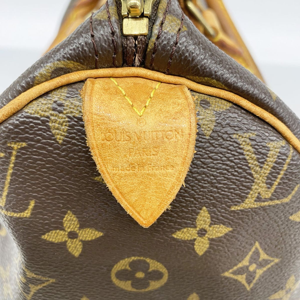 Louis Vuitton Handbag Monogram Speedy 30 Brown — view 5