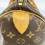 Louis Vuitton Handbag Monogram Speedy 30 Brown — view 5