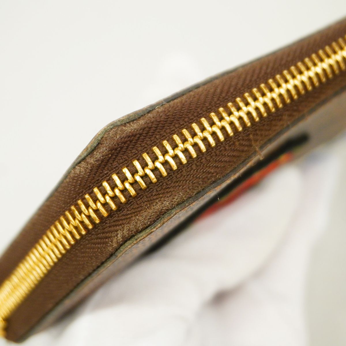 Louis Vuitton Wallet Damier LV Stories Portefeuille Clemence Ebene Cerise — view 6