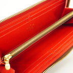 Louis Vuitton Wallet Damier LV Stories Portefeuille Clemence Ebene Cerise — view 3