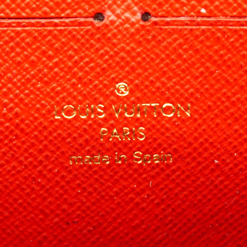 Louis Vuitton Wallet Damier LV Stories Portefeuille Clemence Ebene Cerise — view 4