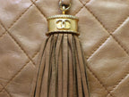 Chanel Lambskin Quilted Chain Shoulder Bag — view 7
