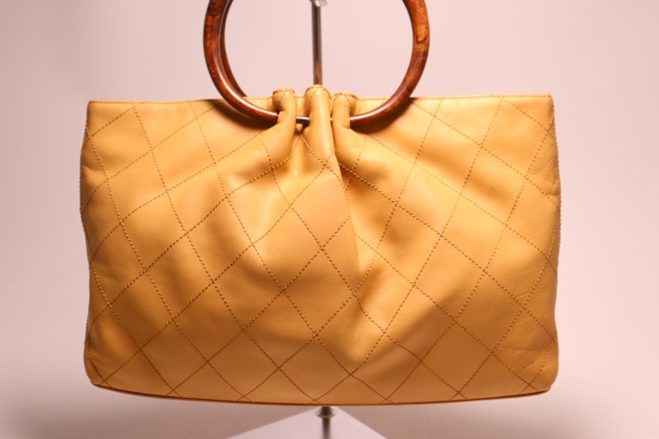 Chanel Wild Stitch Wood Handle Handbag — view 2