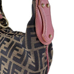 Fendi Handbag Zucca Pink — view 5