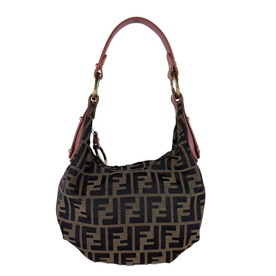 Fendi Handbag Zucca Pink