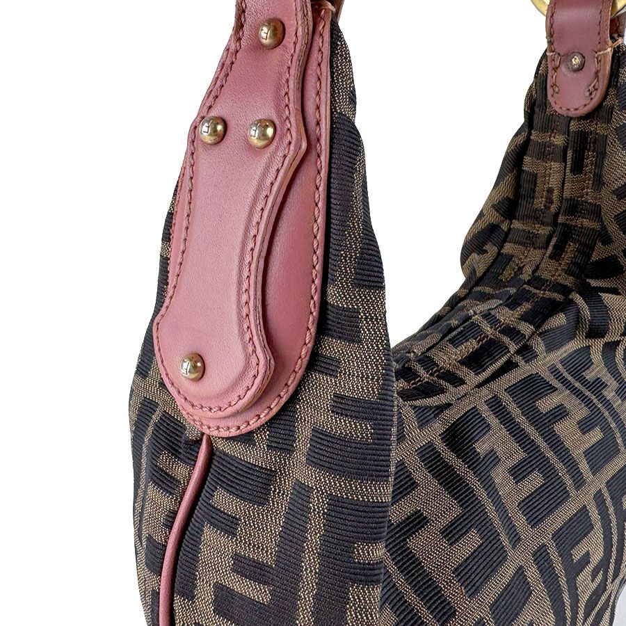 Fendi Handbag Zucca Pink — view 6