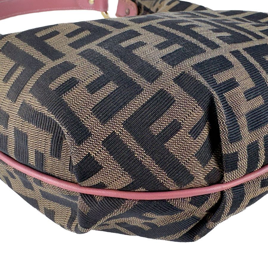 Fendi Handbag Zucca Pink — view 8