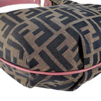 Fendi Handbag Zucca Pink — view 8