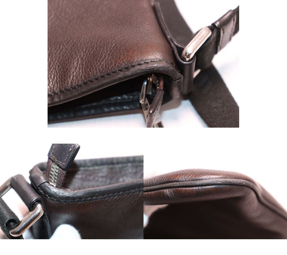 Loewe Anagram Leather Shoulder Bag — view 8