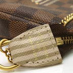 Louis Vuitton Mini Pochette Accessoires Damier Trunk Print Mini Pouch Included — view 7