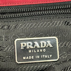 Prada Shoulder Bag Red Leather — view 7
