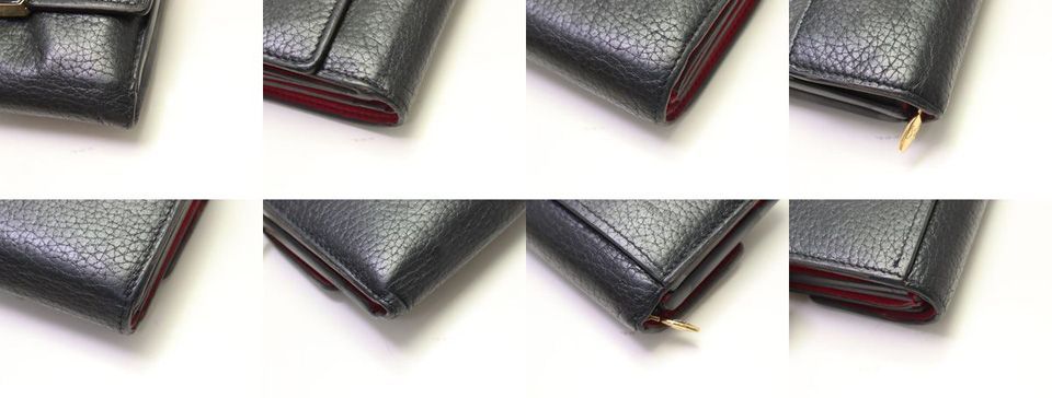 Louis Vuitton Taurillon Leather Portefeuille Capucines XS Compact Wallet — view 5