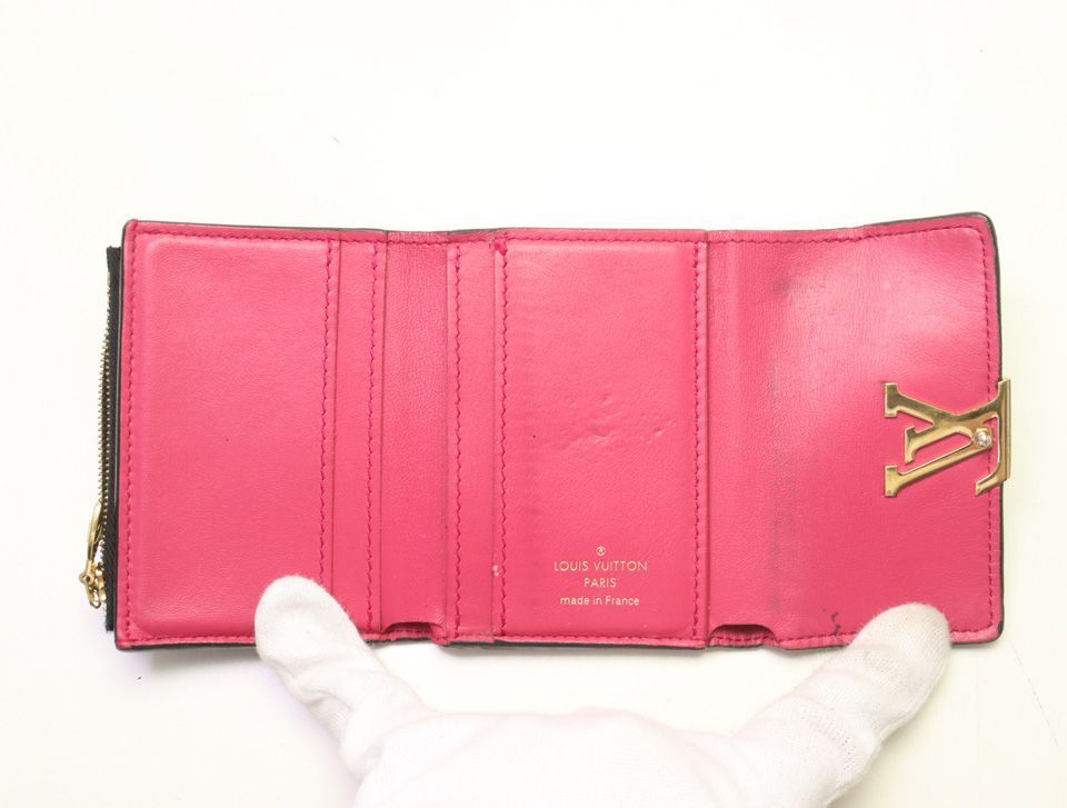 Louis Vuitton Taurillon Leather Portefeuille Capucines XS Compact Wallet — view 4