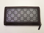 Gucci Guccissima Interlocking Zip Around Wallet — view 2