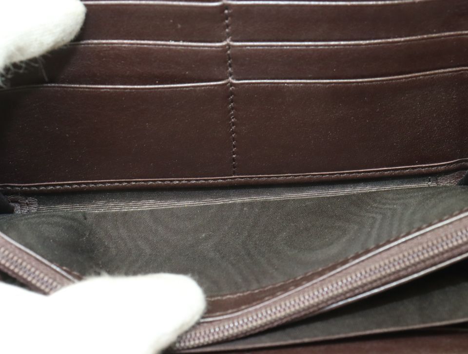 Gucci Guccissima Interlocking Zip Around Wallet — view 6