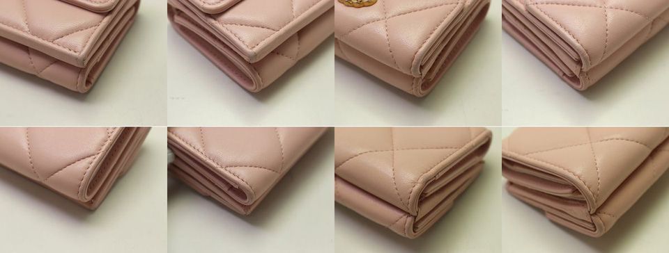 Chanel Lambskin 19 Trifold Wallet — view 5