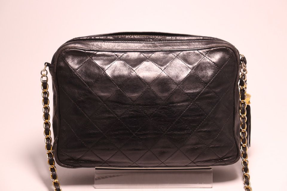 Chanel Lambskin Quilted Chain Shoulder Bag — view 2
