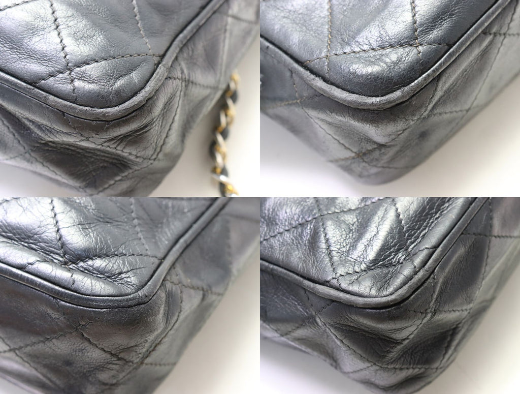 Chanel Lambskin Quilted Chain Shoulder Bag — view 4