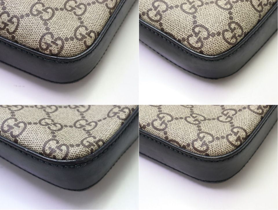 Gucci GG Supreme Angry Cat Shoulder Bag — view 5