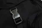 Prada Re-Nylon Backpack Black Silver — view 6