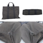 Hermes Tote Bag Herline MM Polyester Gray New Casual — view 4