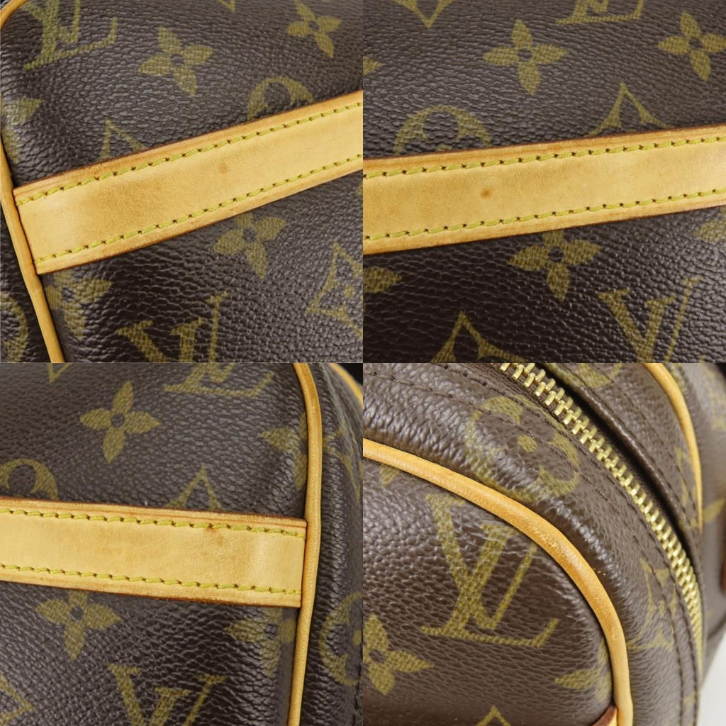 Louis Vuitton Shoulder Bag Reporter PM Monogram Vachetta Leather Brown — view 3