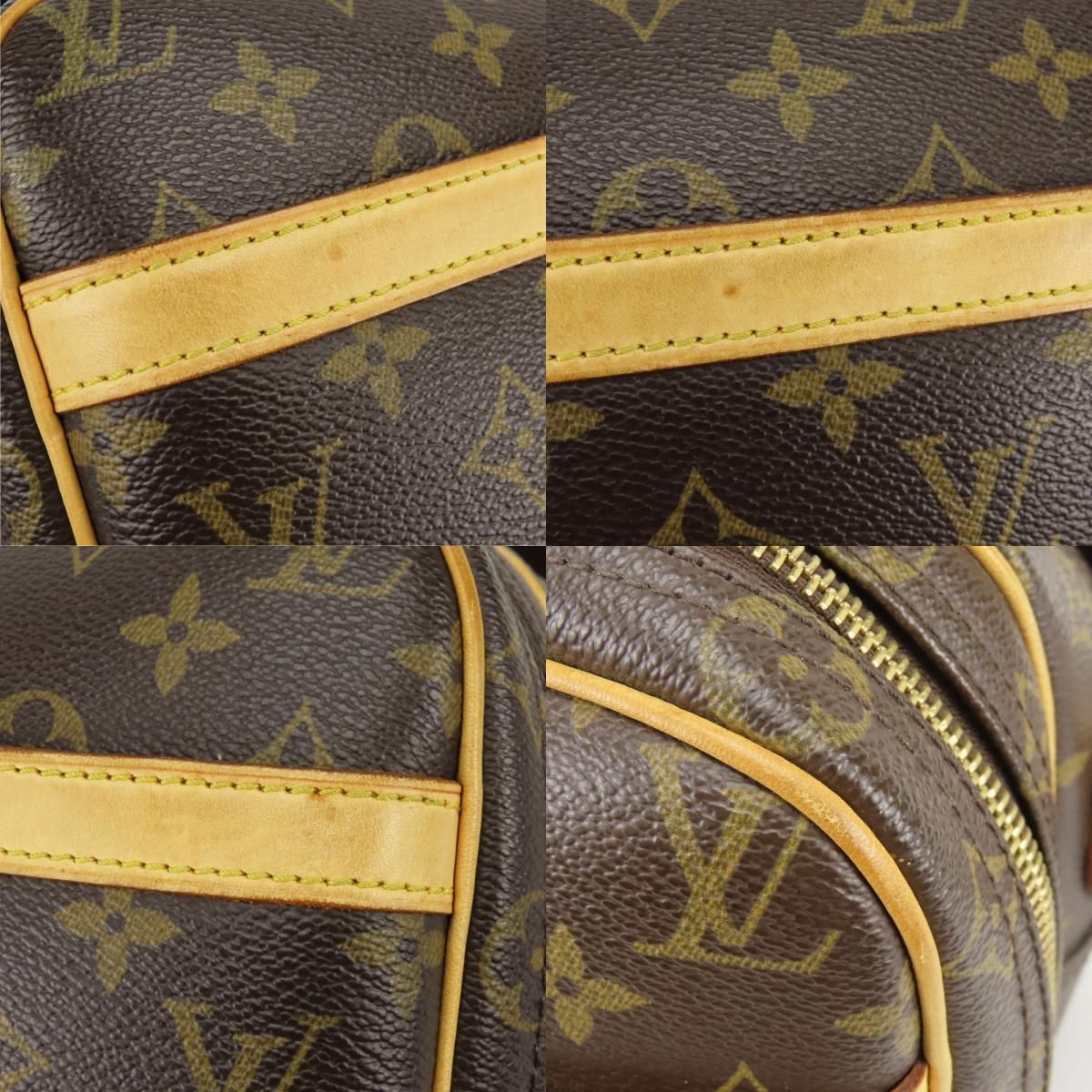 Louis Vuitton Shoulder Bag Reporter PM Monogram Vachetta Leather Brown — view 3