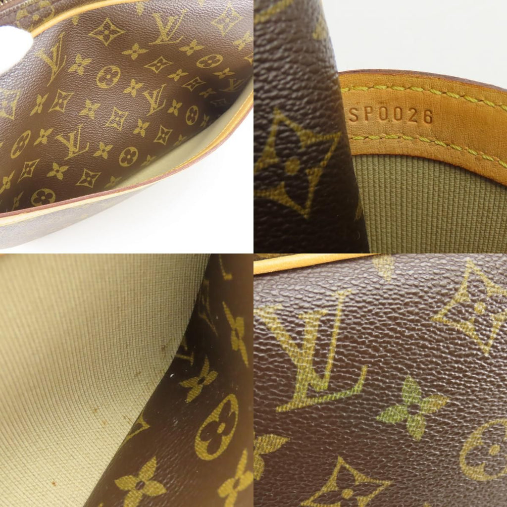 Louis Vuitton Shoulder Bag Reporter PM Monogram Vachetta Leather Brown — view 8