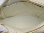 Chanel Jumbo CC Logo Lambskin White Handbag — view 7