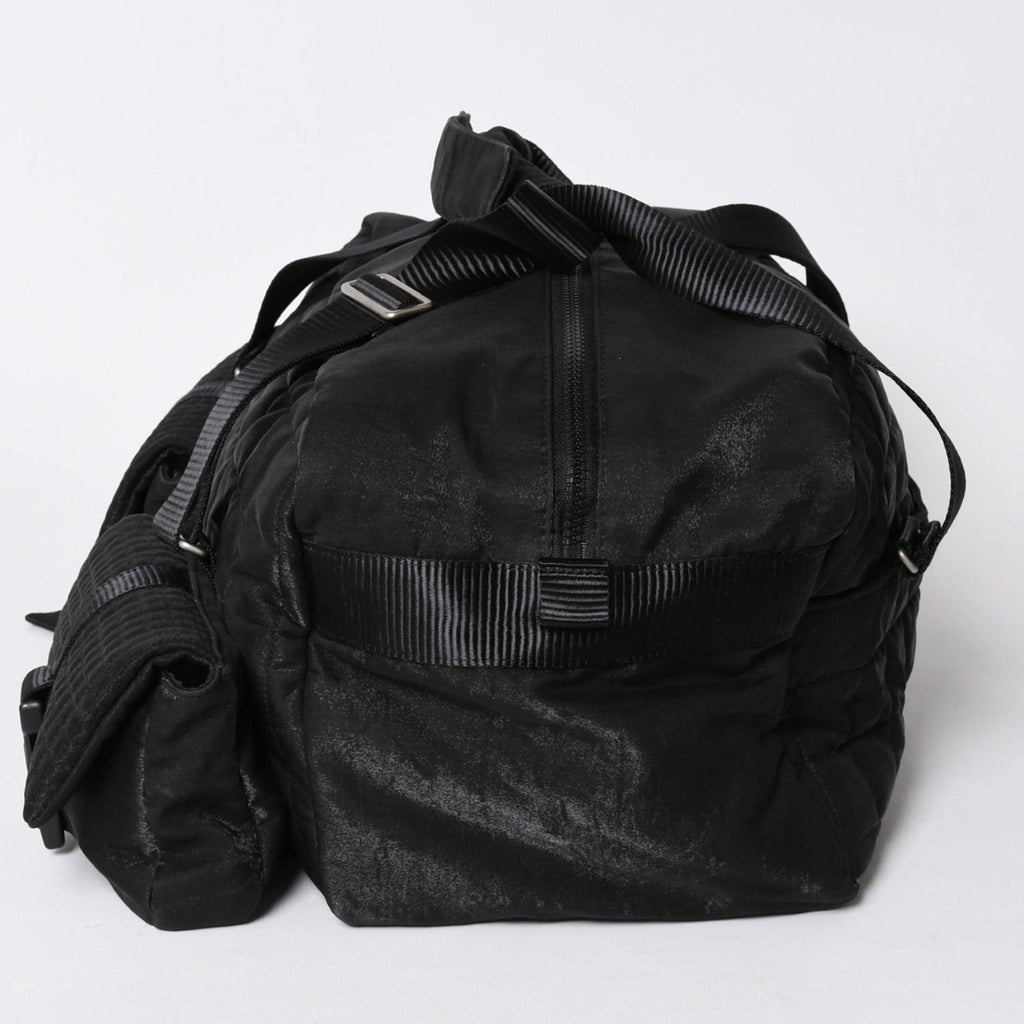 Chanel Sports Line Boston Bag Quilted Black Silver — view 4