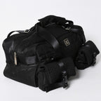 Chanel Sports Line Boston Bag Quilted Black Silver — view 3